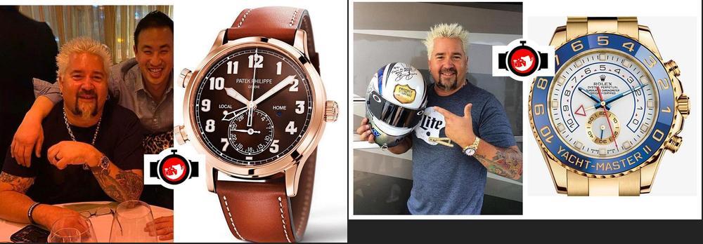 Discovering Guy Fieri's Patek Philippe and Rolex Watch Collection